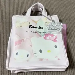 Sanrio ショップバッグ風ポーチ　Mini Sanrioのサムネイル