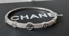 ❤︎CHANEL❤︎ＣＣロゴ　バングルブレスレット　ノベルティ