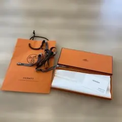 HERMES ラッピングボックス オレンジ