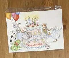 krima & isa 誕生日　ハッピーバースデー　カード　3枚セット