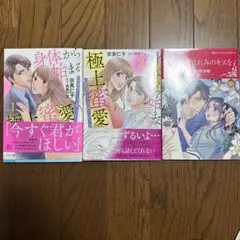身体から始まる極上蜜愛　他3冊セット