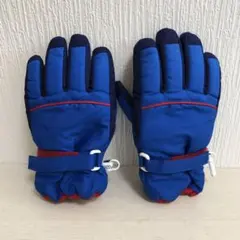 ジャパーナ スキーグローブ 青と赤 120cm