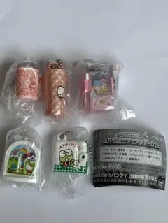 サンリオキャラクターズ レトロミニチュアチャーム2 全5種コンプリート　ガチャ