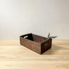 木製　小物入れ　木箱古道具　古家具　ビンテージ　アンティーク　レトロ