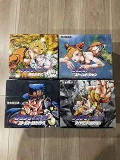 [美品] ジョジョの奇妙な冒険 文庫本 3~6部セット➕ポストカード