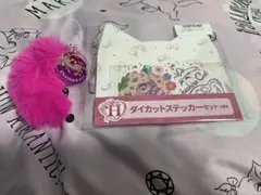 不思議の国のアリス チェシャ猫 ステッカー＆チャームセット