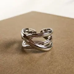 シルバー925 メキシカンジュエリー ヴィンテージリング ツイスト シンプル