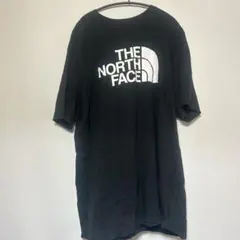 【THE NORTH FACE】ノースフェイス ロゴ Tシャツ ブラック 美品のサムネイル