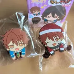 あんスタ　守沢千秋　ラバークリップ　2点セット 制服3年生　サンタ衣装