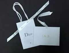 Christian Dior ショップバック小 2枚組