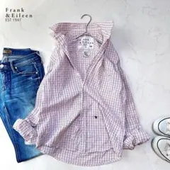 美品♪フランク&アイリーン　希少Sサイズ　バリー　白シャツ　ハート刺繍　限定品 Frank&Eileen - 【極美品】XSサイズ フランク&アイリーン 白シャツ