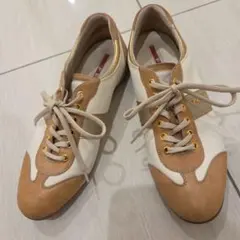 【良品】PRADA SPORT ドライビングシューズ 7.5 レザー スニーカー 良品】PRADA SPORT ドライビングシューズ 7.5 レザー スニーカー