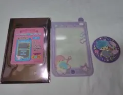 リトルツインスターズ キキララ シークレット硬質カードケース 刺繍缶バッジ