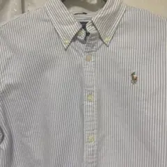 ポロラルフローレン　ストライプボタンダウンシャツ