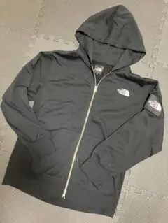 正規THE NORTH FACE 黒フルジップ パーカー 美品ノースフェイス