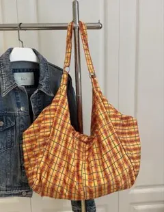 SHEIN 레트로 대학 스타일 숄더백