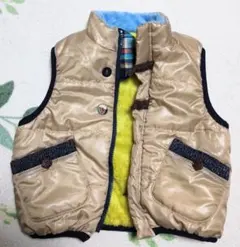 【最終値下げ】【美品】キッズ リバーシブル ベスト 100cm