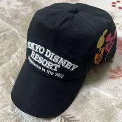 《Tokyo Disney Resort》黒キャップ　ハピネスインザスカイ