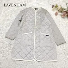 s3010【ラベンハム】キルティング ジャケット コート ライトアウター 38