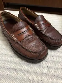 L.L.Bean メンズ ペニーローファー ブラウン レザーのサムネイル