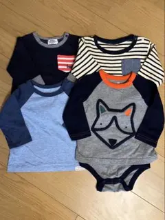 ベビー トップス　60cm 70cm4枚セットBabyGAP 西松屋