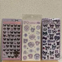 【正規品】ボンボンドロップシールミニmini サンリオ　クロミ他シール2点