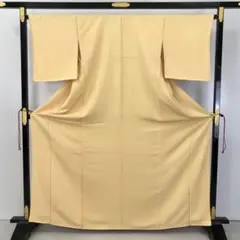 色無地 薄柑子色 芝模様 しつけ糸 トールサイズ KK-1963