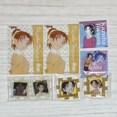 名探偵コナン　遠山和葉　クリアカード　シール　パズルアクリルキーホルダー