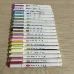 ZEBRA マイルドライナー 19色セットのサムネイル