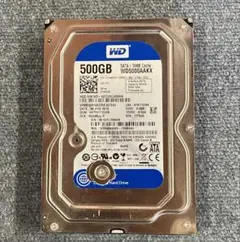 【中古動作品】WesternDigital 3.5インチ HDD 500GB