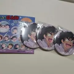 忍たま乱太郎　百面相缶バッジ　寝巻き姿の段　浜守一郎