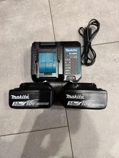 中古】マキタ CW180D＋充電器DC18RC＋バッテリーBL1860B×2個 - メルカリ