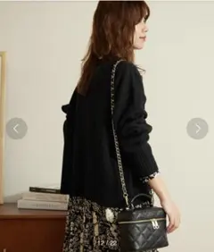 ジャーナルスタンダード レリューム × ハミルトンウール クルーネック ニット