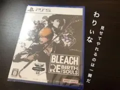 【新品未開封】BLEACH Rebirth of Souls PS5 リバソル