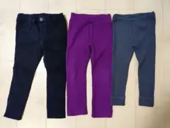 パンツ　サイズ100　３枚セット BREEZE　devirock　西松屋