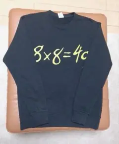 ハハノシキュウ トレーナー Lサイズ 黄色 8×8=49 イエロー