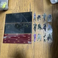 ジョジョの奇妙な冒険　ジョジョワールド　アクリルジオラマ　AB アクリルスタンド