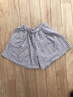 【未着用】Hushush ショートパンツ キュロット スカート130cm
