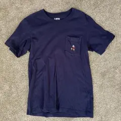 UNIQLO UT ミッキーマウス Tシャツ XS ネイビー