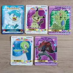 丸美屋　ポケモン　シール　5枚　セット　ステッカー