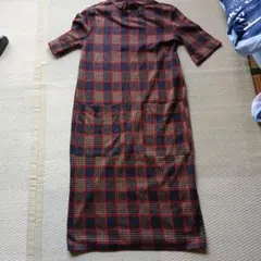 激安！未使用　ZARA　WOMAN　チェック柄ワンピ