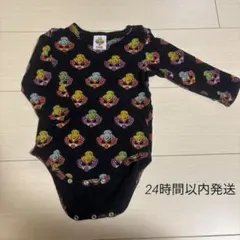 【最終値下げ中】HYSTERIC MINI 長袖ロンパース　70 黒