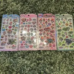 新品 うるちゅるポップシール パワーパフガールズ 4種セット 未開封品