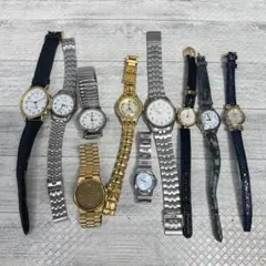 不動品時計10本まとめ　管理番号80 SEIKO ORIENTなど