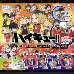 ガチャ！デコラPICアクリルハイキュー!! vol.2 5個セット