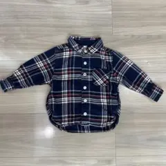 ベビー　チェックシャツ　80㎝