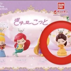 ぎゅーこっと　ディズニープリンセス フィギュアセット