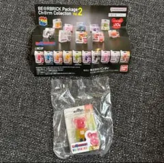 BE@RBRICK パッケージチャームコレクション　クリアマルチカラー　ガチャ
