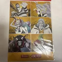 WONDA ✖️ONE PIECE クリアファイル