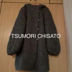 ツモリチサト　モコモコグレーコートのサムネイル